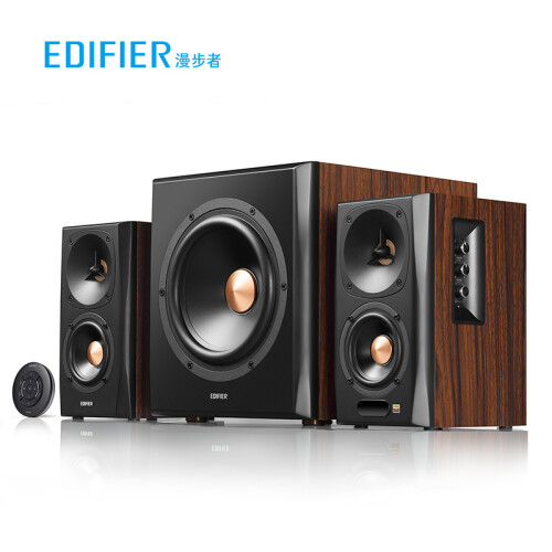 漫步者（EDIFIER）S301 Hi-Res 无线低音炮 全功能HIFI有源2.1音箱 音响 电脑音箱 电视音响