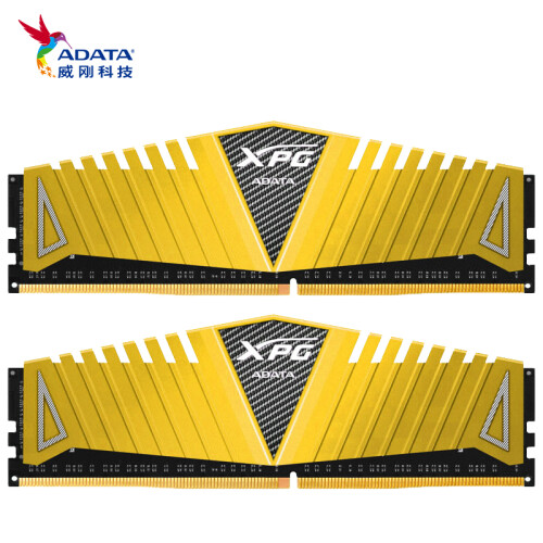 威刚（ADATA）DDR4 3200 16GB (8GBx2)套装 台式机内存 XPG-Z1 游戏威龙(金色)