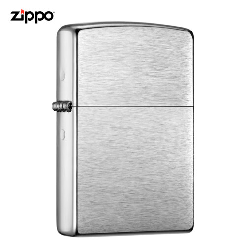 之宝(Zippo)打火机 沙子 拉丝镀铬200 煤油防风火机