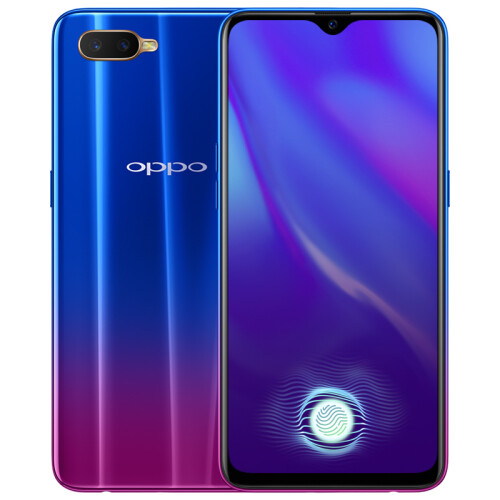 京品手机OPPO K1 光感屏幕指纹 水滴屏拍照手机 4GB+64GB 梵星蓝 全网通 移动联通电信4G 双卡双待手机