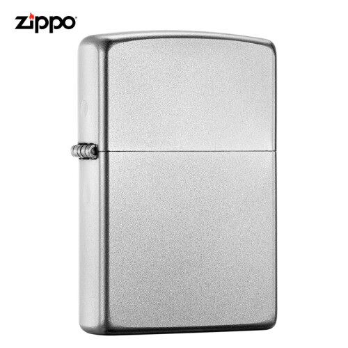 之宝(Zippo)打火机 缎纱镀铬205 煤油防风火机