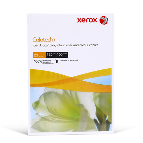 施乐(Xerox)Colotech+彩激纸 120g A4  100张/包