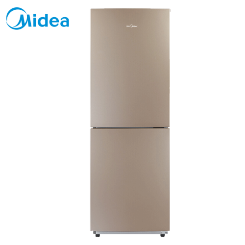 京品家电美的(Midea)190升 家用双门冰箱 节能静音 持久锁冷 HIPS环保内胆 阳光米 BCD-190CM(E)