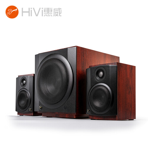 惠威（HiVi）M80W 桌面影音旗舰音箱 蓝牙/WiFi无线数字输入高保真2.1有源音箱 音响 游戏音箱 电视音响