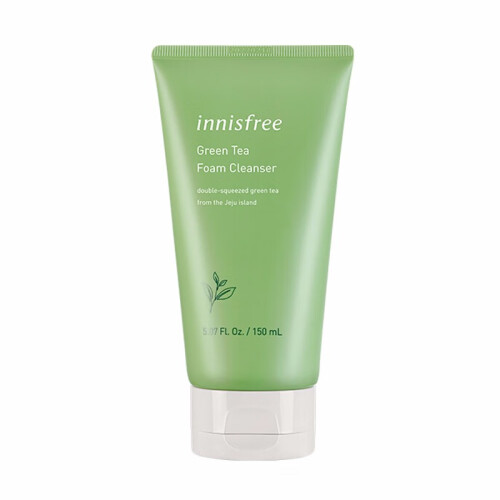 海囤全球悦诗风吟（Innisfree）绿茶精萃保湿平衡水乳套装礼盒 绿茶洗面奶150ml