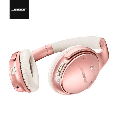 Bose QuietComfort 35 II 无线消噪耳机 – 玫瑰金限量版 QC35二代头戴式蓝牙耳麦 降噪耳机