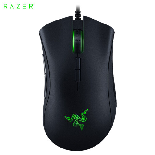 雷蛇(Razer) 蝰蛇精英版 鼠标 有线鼠标 游戏鼠标 人体工程学 RGB 电竞 黑色 16000DPI