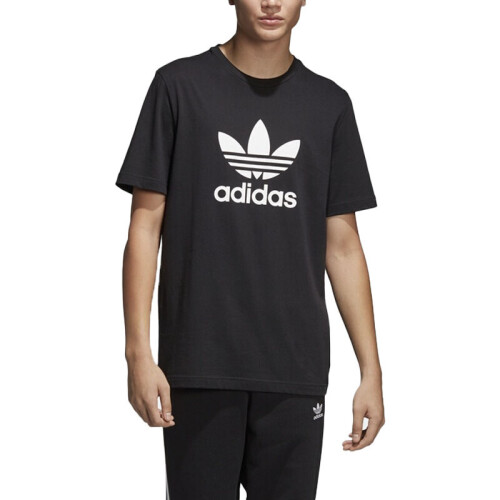 阿迪达斯ADIDAS 三叶草 男子 休闲系列 TREFOIL T-SHIRT T恤 CW0709 L