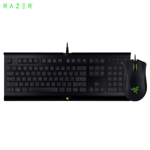 雷蛇（Razer）萨诺狼蛛+雷蛇蝰蛇2000键鼠套装 办公套装电竞游戏套装 绝地求生吃鸡键盘