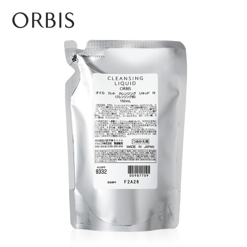 ORBIS奥蜜思水感澄净卸妆露简装150ml（无油保湿卸妆水 温和清洁 眼唇可用）（日本原装进口）