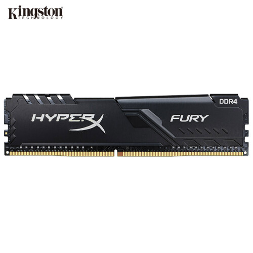 金士顿(Kingston) DDR4 3200 16GB 台式机内存 骇客神条 Fury雷电系列