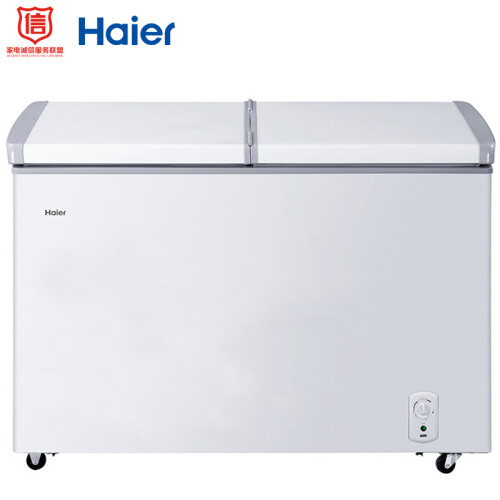 海尔（Haier） 215升蝶形门双箱双温区冰柜 家用商用二合一 FCD-215SEA