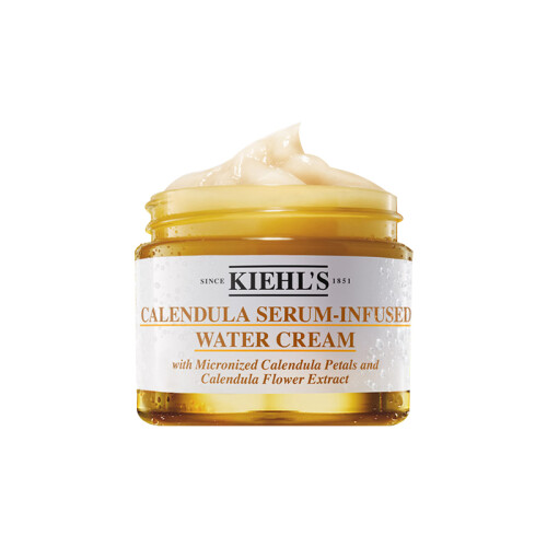 科颜氏（Kiehl's）金盏花精华水活霜50ml（爆水霜 补水保湿 平衡水油 舒缓滋润 乳液面霜）