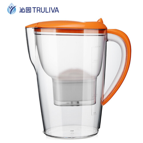 沁园（TRULIVA）净水壶 QB-CT-101D 家用净水器 滤水壶 移动式净水杯  2.5L