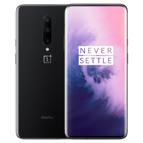 京品手机一加 OnePlus 7 Pro 2K+90Hz 流体屏 骁龙855旗舰 4800万超广角三摄 6GB+128GB 曜岩灰 全面屏拍照游戏手机