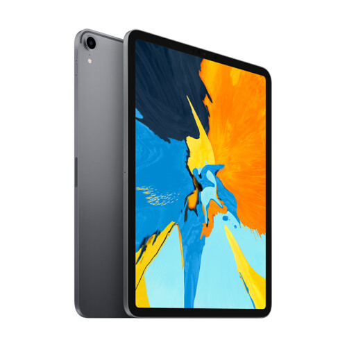 Apple iPad Pro 11英寸平板电脑 2018年款(256G WLAN版/全面屏/A12X/FaceID MTXQ2CH/A)深空灰色