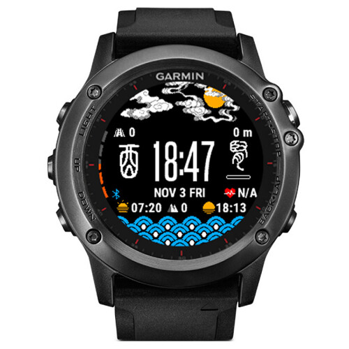 佳明（GARMIN）户外手表 Fenix3HR普通版 GPS智能手表 游泳骑行户外心率表 男女跑步运动腕表 多功能登山表