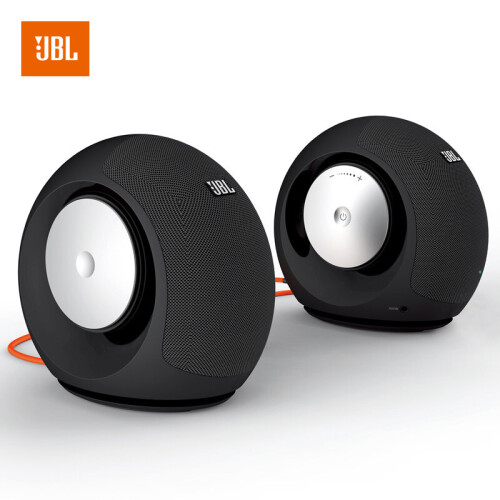 JBL Pebbles Mini WIRELESS 蓝牙版音乐蜗牛 电脑笔记本小音响 PC立体声音响 USB供电 低音炮 2.0音响 黑色