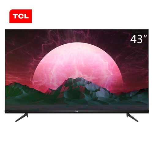 TCL 43V6 43英寸 2+8GB 4K超高清超薄全面屏AI人工智能网络液晶平板电视机