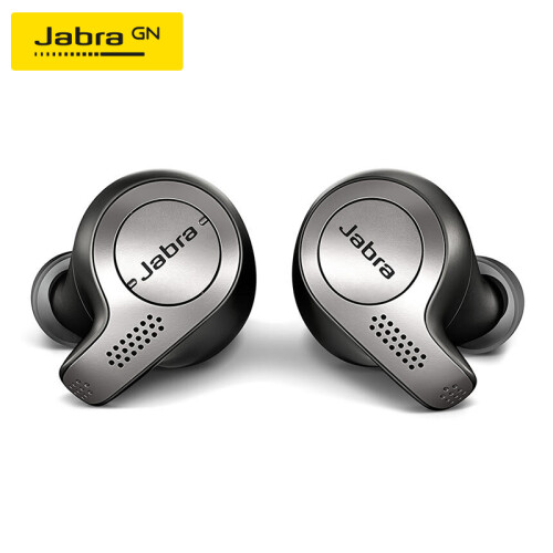 捷波朗（Jabra）Elite 65t 臻律 真无线耳机 商务蓝牙耳机 入耳式运动耳机耳麦防水防尘   黑色