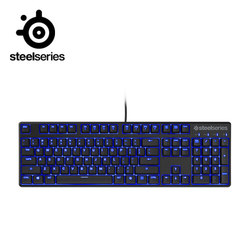 赛睿（SteelSeries）Apex M500机械键盘 电竞游戏有限键盘104键背光键盘魔兽怀旧开服黑色樱桃红轴 自营