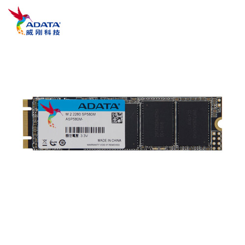 威刚(ADATA) 120GB SSD固态硬盘 M.2接口(SATA协议) SP580M2系列