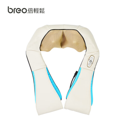 倍轻松（breo）颈椎按摩器Neck-P6 3D按摩披肩 按摩仪治疗仪 颈部肩部腰部背部 揉捏热敷可车载