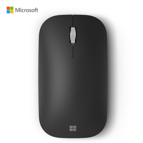 微软（Microsoft）Designer Bluetooth Mouse 无线蓝牙鼠标 办公鼠标 时尚设计师鼠标 黑色 自营