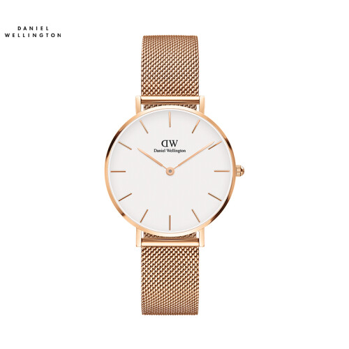 丹尼尔惠灵顿（DanielWellington）DW手表 女表32mm金属表带欧美简约时尚女士腕表DW00100163