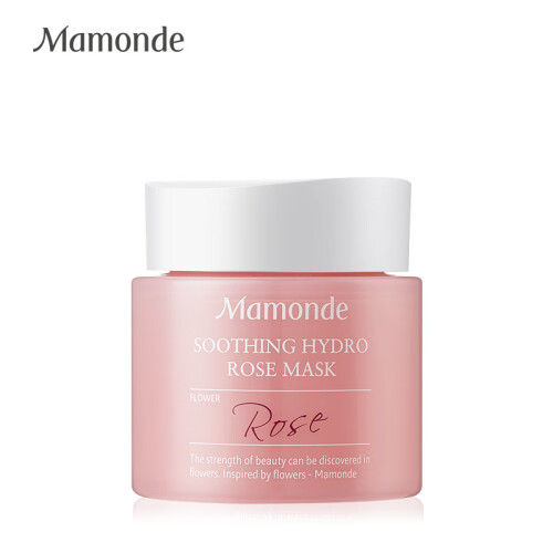 梦妆（Mamonde）花植研究蔷薇花瓣润泽舒缓面膜 100ml