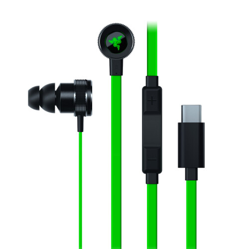 雷蛇（Razer）战锤狂鲨USB-C接口 入耳式耳机 游戏耳机 电竞手机耳机 音乐耳机耳麦