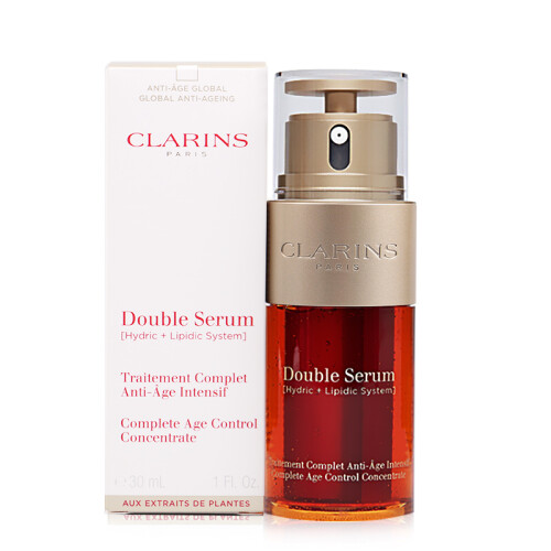 海囤全球娇韵诗（CLARINS） 【海囤全球 正品优选】Clarins娇韵诗纤妍紧致系列 双萃赋活修护精华露液 黄金双瓶 30ml