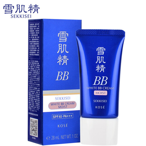 日本雪肌精 SEKKISEI 美白BB霜（水润型）01#SPF40+PA+++ 30g（防晒 隔离霜 保湿 高丝集团 原装进口）