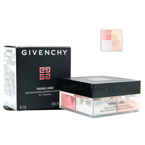 海囤全球纪梵希（Givenchy）轻盈无痕明星四色散粉四宫格幻彩蜜粉粉饼定妆控油多色 4x3g1号5号 7号薄纱玫瑰