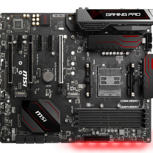 微星（MSI）X470 GAMING PRO主板 支持2600/2600X/3600/3700X CPU（AMD X470/Socket AM4）