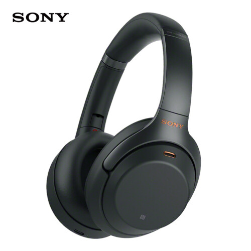 索尼（SONY）WH-1000XM3 高解析度无线蓝牙降噪 头戴式耳机（触控面板 智能降噪 长久续航）黑色