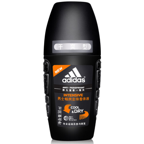 阿迪达斯（adidas） 男士畅爽走珠香体液 50ml