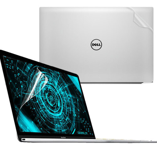 戴尔15.6英寸笔记本电脑外壳贴膜dell XPS15-9570 7590 9560专用机身保护贴纸 透明磨砂外壳膜ACD面+抗蓝光辐射屏幕膜+键盘膜 XPS 15-9570 (非触控款)