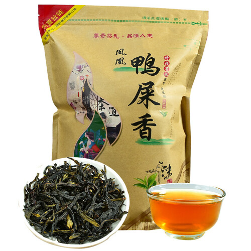 易记茶业 潮州凤凰单丛茶 乌岽茶 高香雪片鸭屎香 新茶春茶 大乌叶 单枞茶 单从茶 鸭屎香500克封口袋装