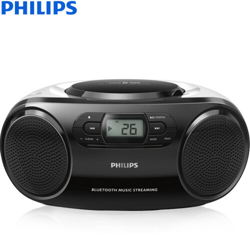 飞利浦（PHILIPS）AZ330T/93 蓝牙音响 CD机 播放机 收录机 学习机 胎教机 教学机 USB播放器 收音机 音箱