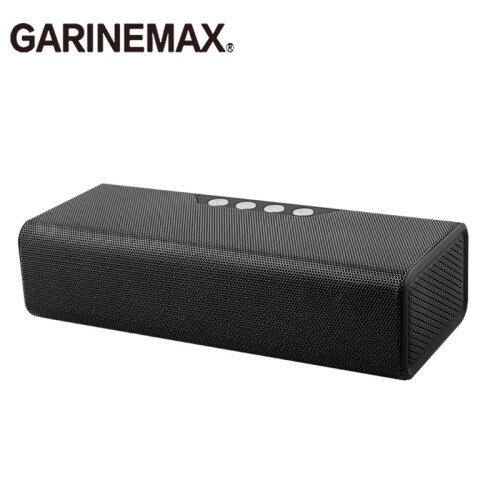 GARINEMAX 德国小钢炮蓝牙音箱无线迷你音响便携超重低音炮家用电脑 3 经典黑色内置三单元低音炮.