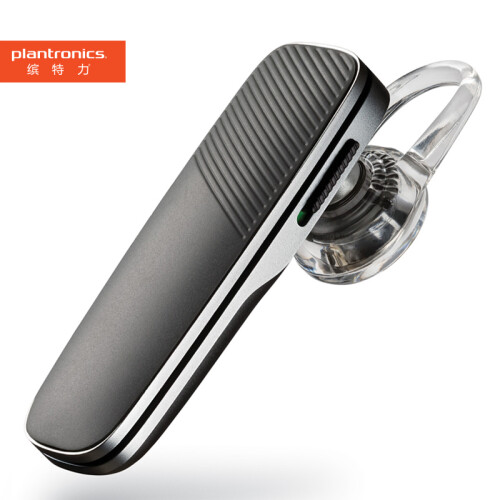 缤特力（Plantronics）EXPLORER 500 商务单耳蓝牙耳机 蓝牙4.1双麦降噪 通用型 耳挂式 太空灰色