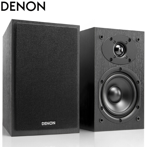 天龙（DENON）SC-M41 音响 音箱 高保真 Hi-Fi 发烧级 书架箱   黑色