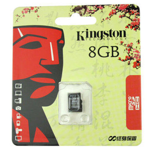 金士顿（Kingston） TF 4G 8G 16G 小卡 手机内存卡 存储卡 TF8G class4