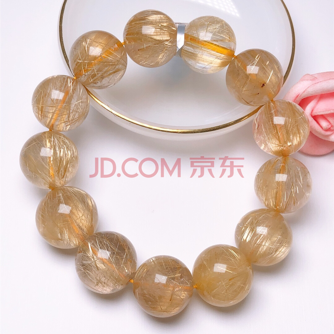 标的物-ty-51591和和美美钛晶手链 规格16.4mm 重:81.3g