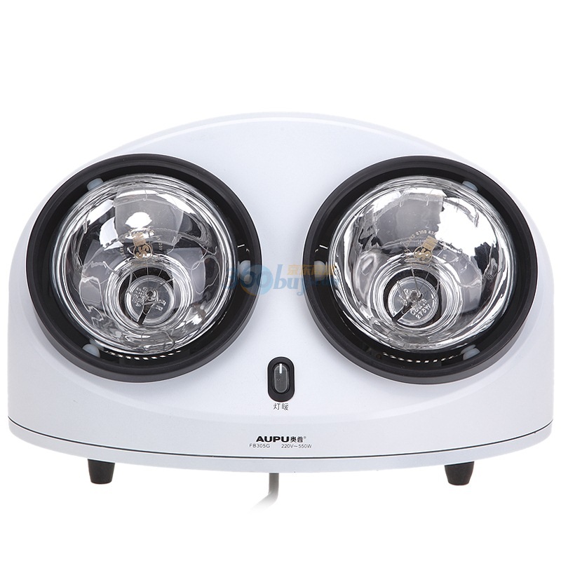 奥普（AUPU）FB305G 壁挂式二灯暖型浴霸(白色...