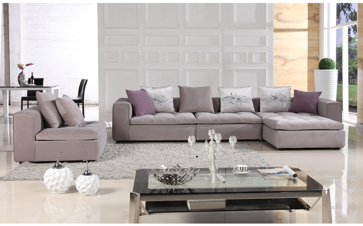 阿诗兰(ASHILAN) 时尚布艺沙发\/多重任意组合