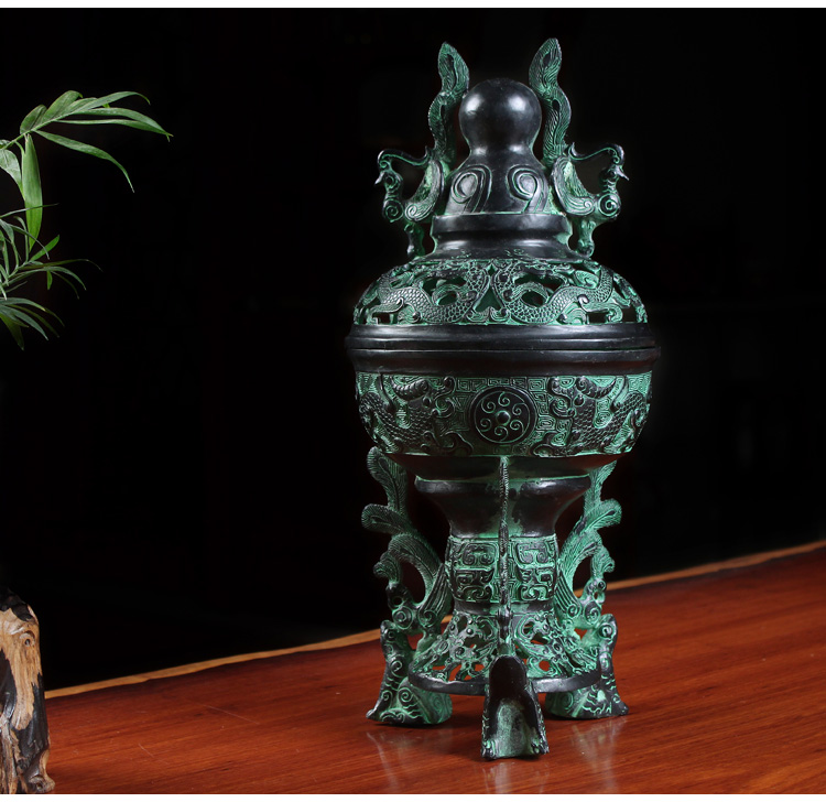 吉善堂 青铜三蛙炉 古玩仿古家居摆件三蛙熏炉