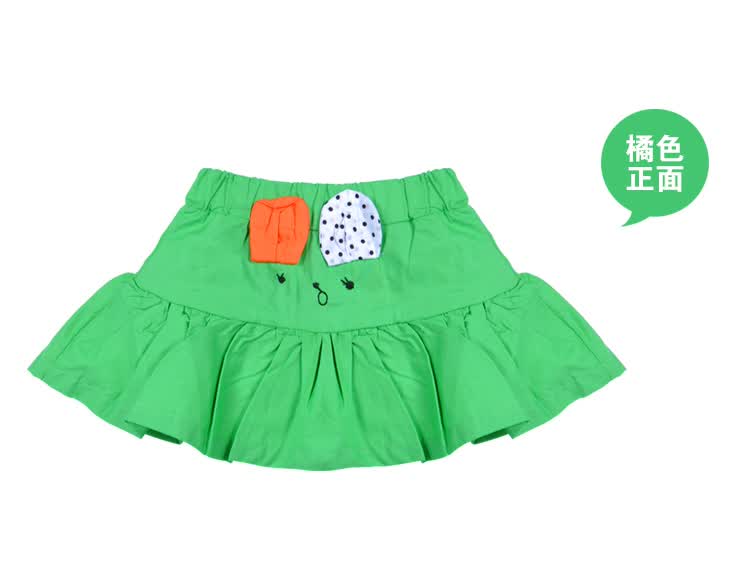 安宝莱 女童<em>裙子</em>夏季短裙 儿童<em>裙子</em>半身裙 <em>卡通</em>