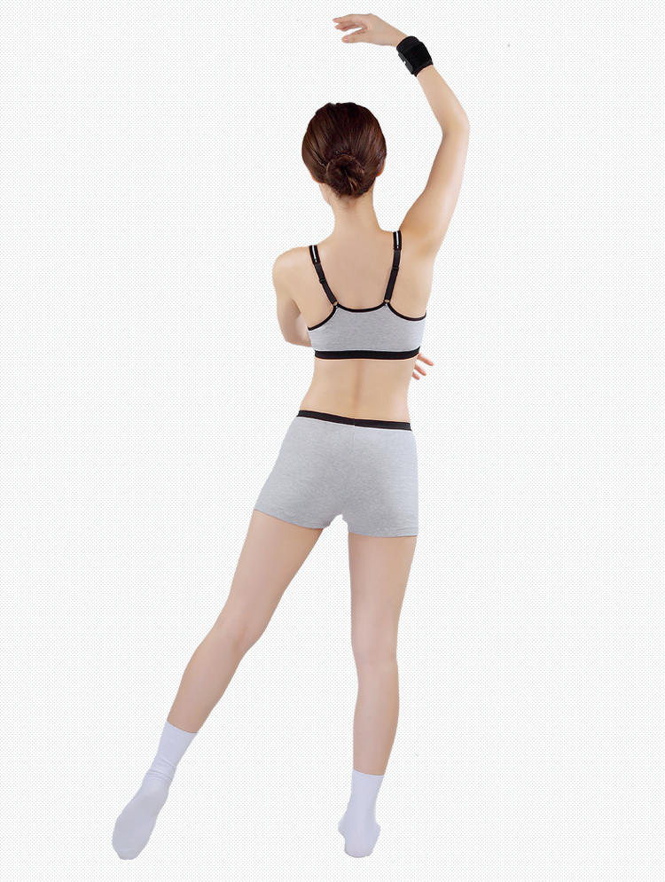 艾丽瑾<em>运动文胸</em> <em>防震</em>无钢圈跑步 可调节肩带纯